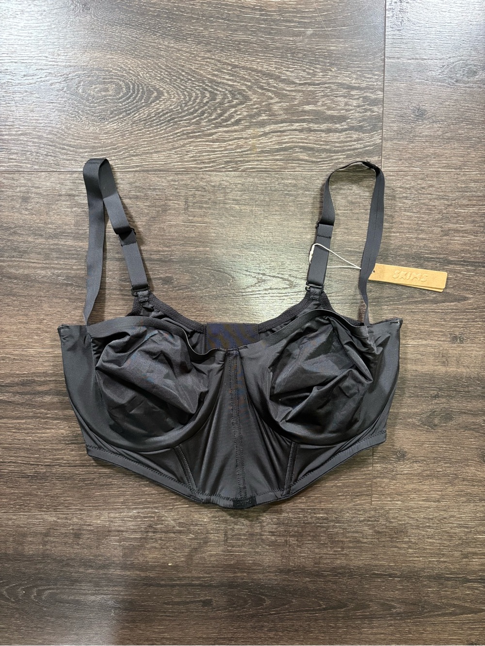 NWT Skims Black Longline Underwire Bra Size 40DD